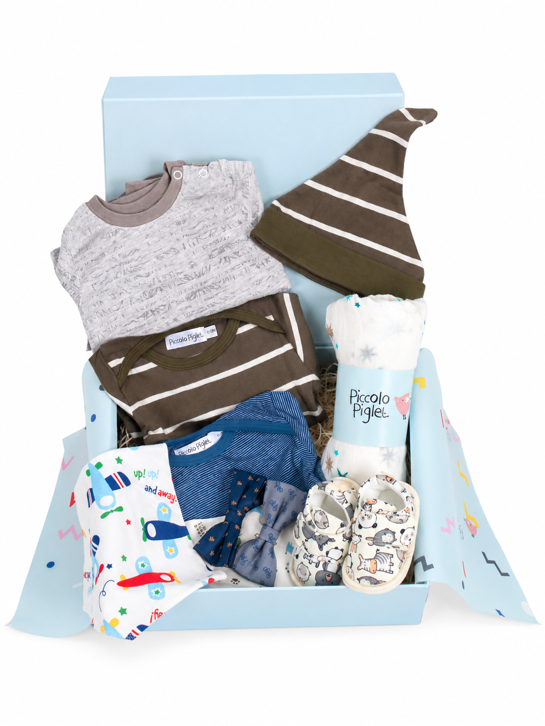 Gift Box (Hamper) - Blue Medium (Boy) 0 to 6 Months