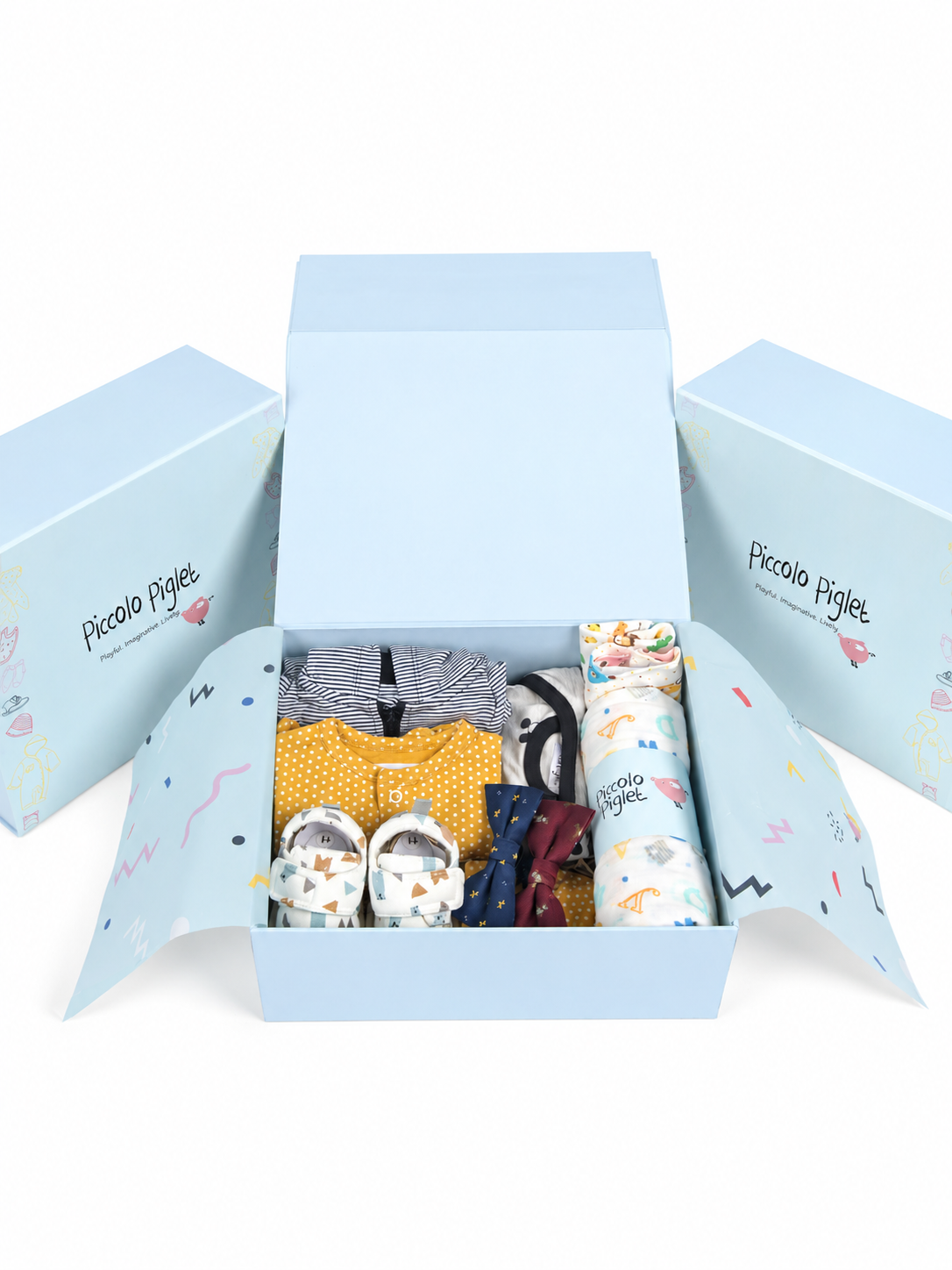 Gift Box (Hamper) - Yellow Medium 0 to 6 Months (Unisex)