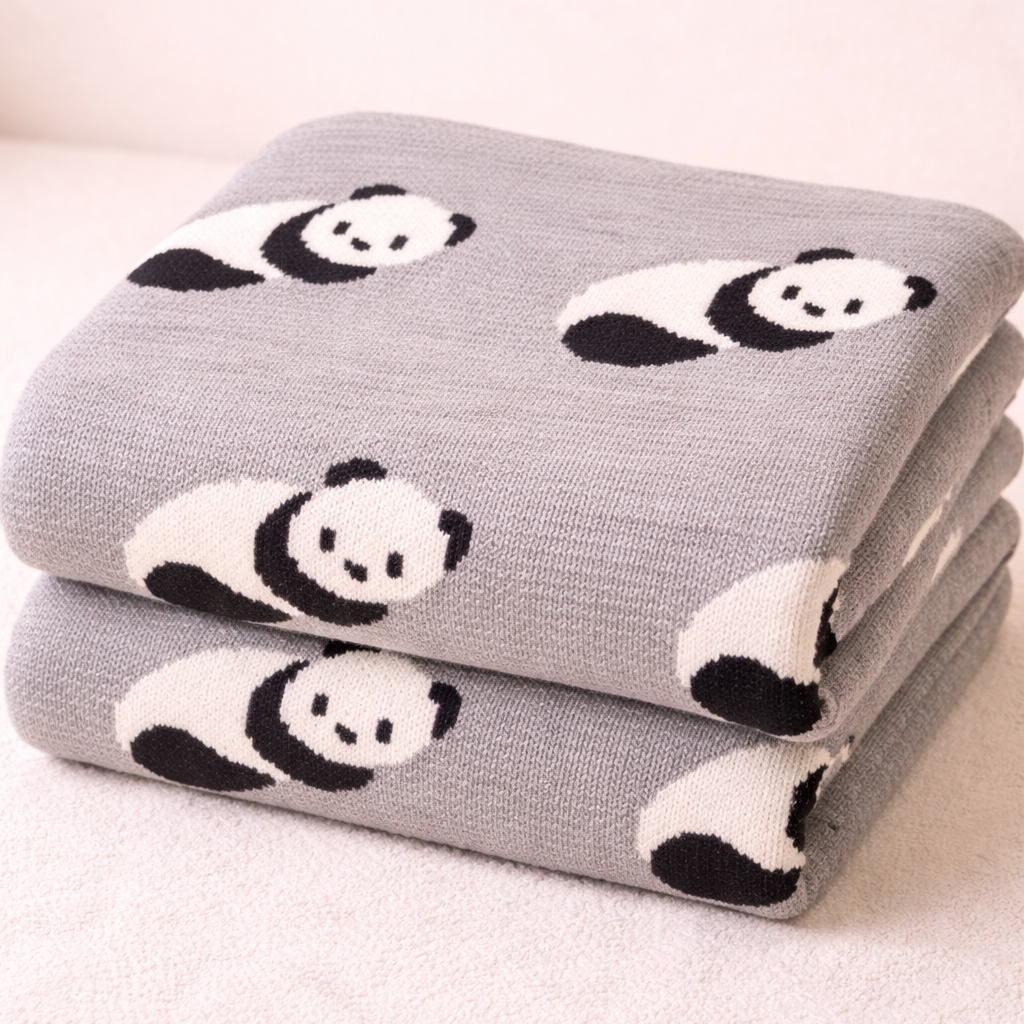 Panda Cuddle Baby AC Blanket