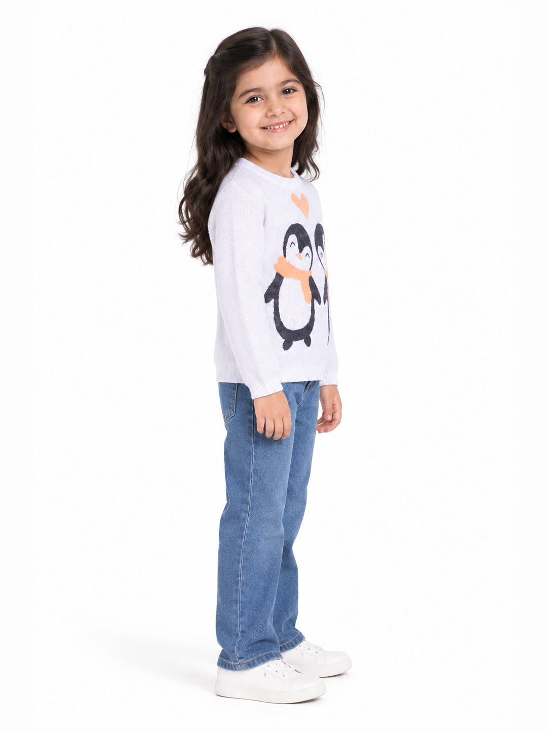 Penguin Off White Sweater
