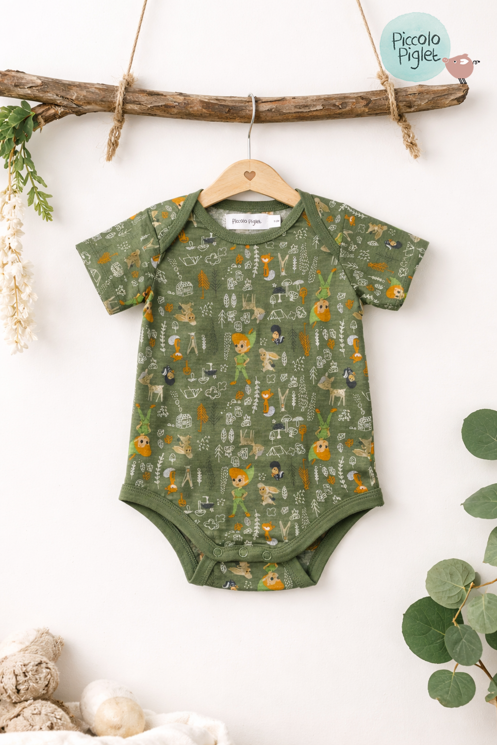 Woodland Baby Bodysuit