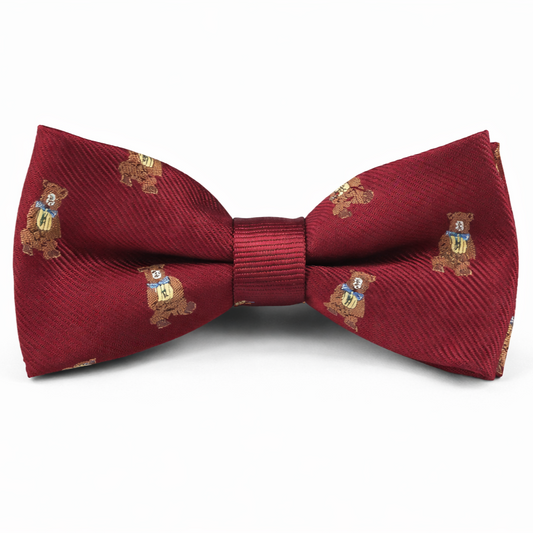 Crimson Teddy Bow
