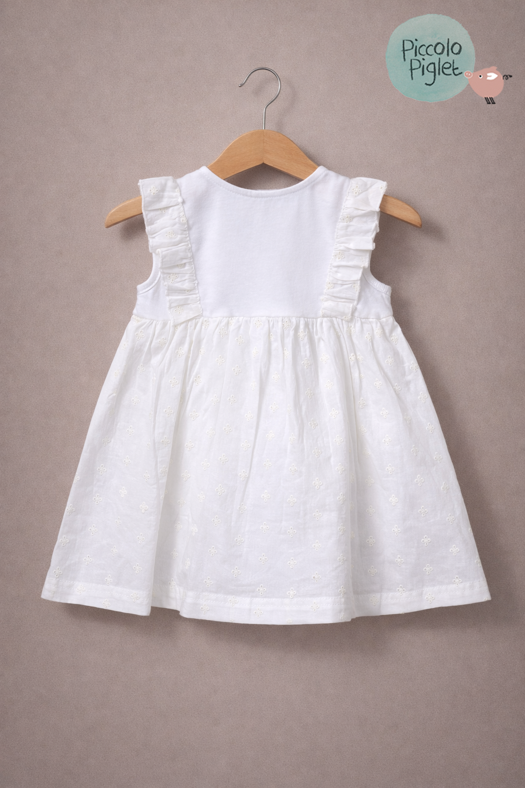 Schiffli Bodysuit Dress