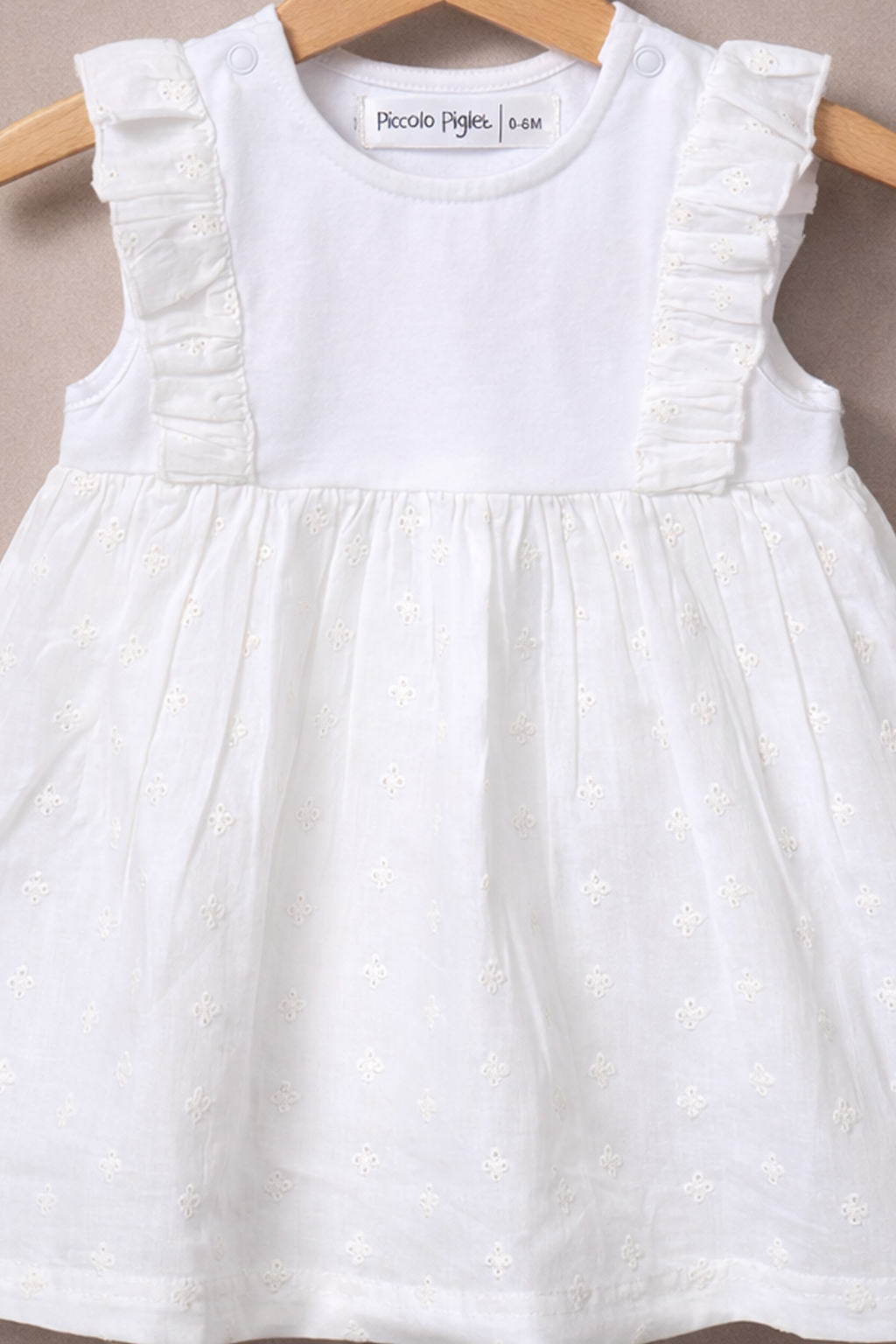 Schiffli Bodysuit Dress