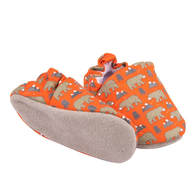 Printed booties