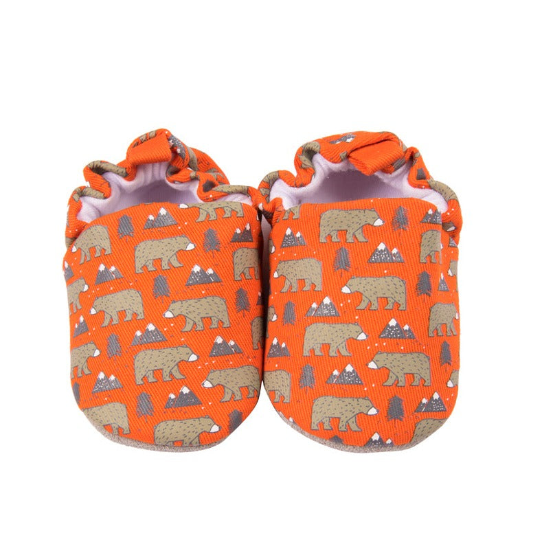Printed booties