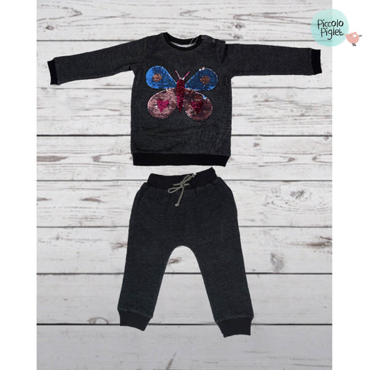 Track Suit with Butterfly Patch