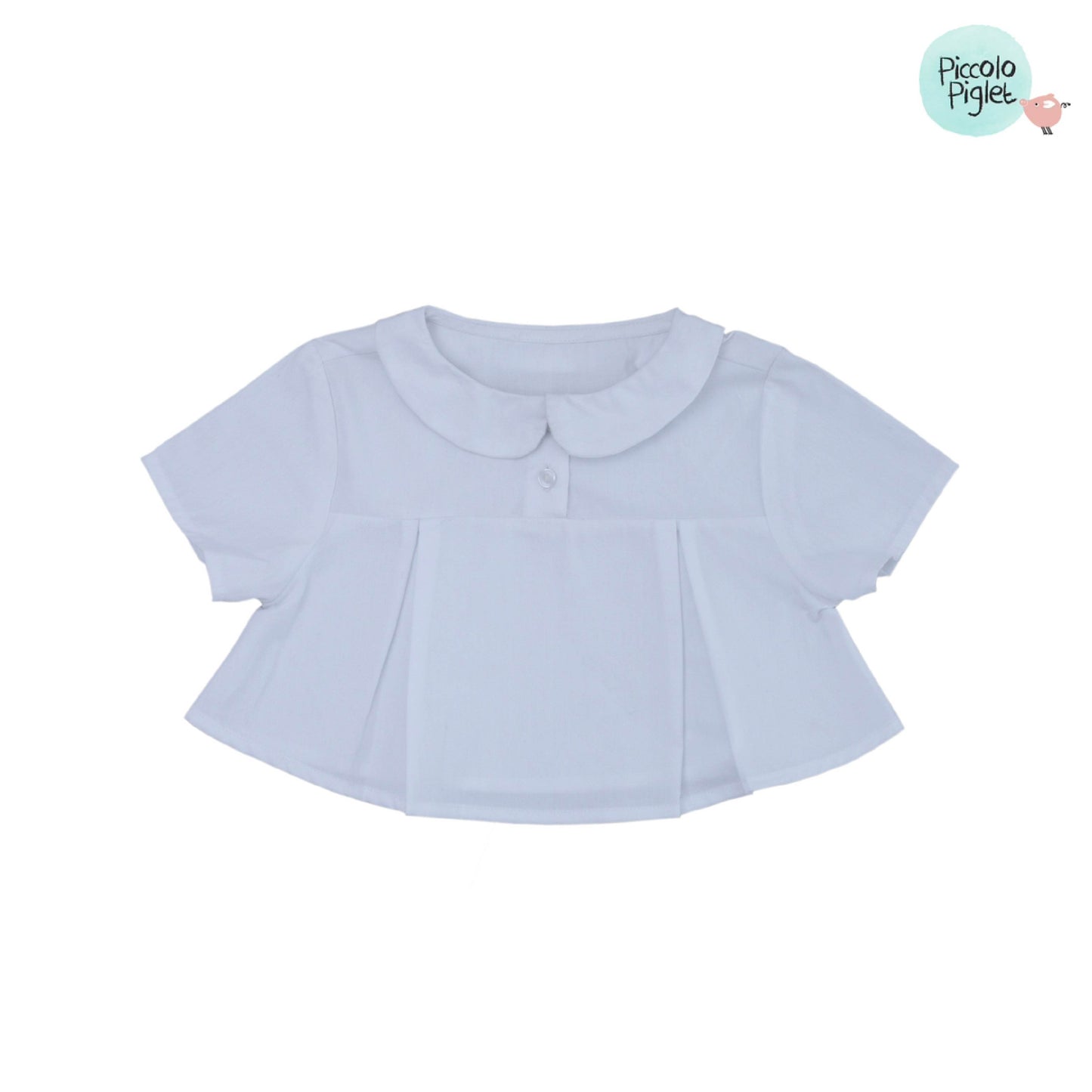 Peter Pan top - White