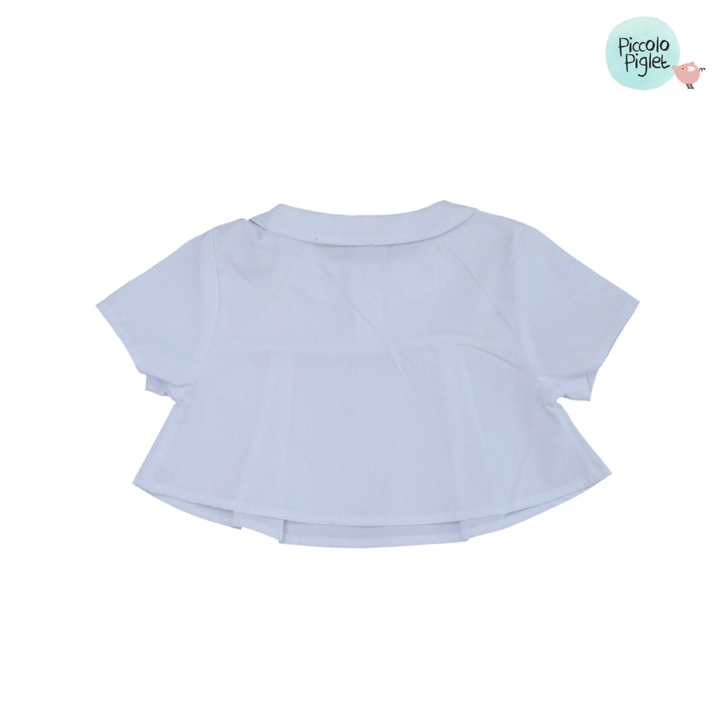 Peter Pan top - White