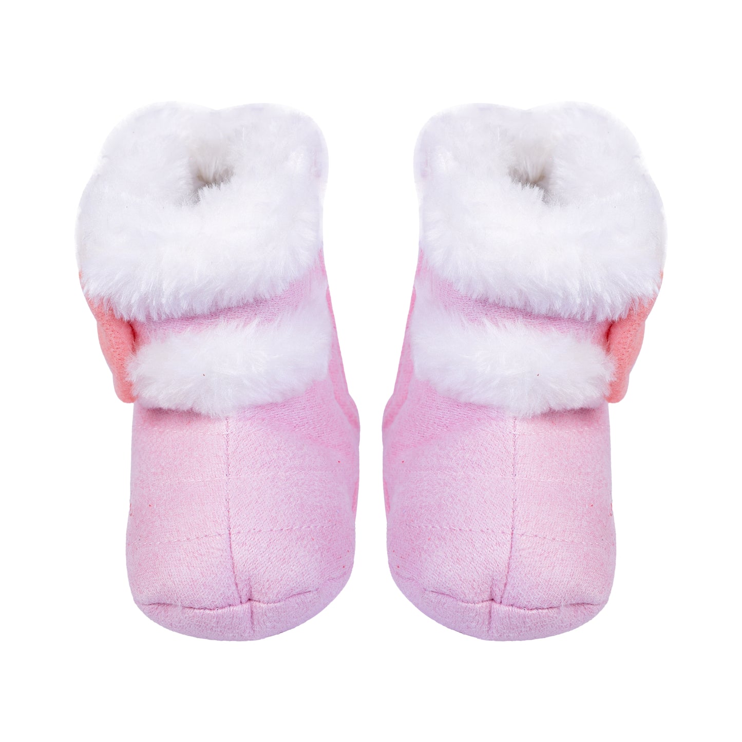 Faux fur shoes