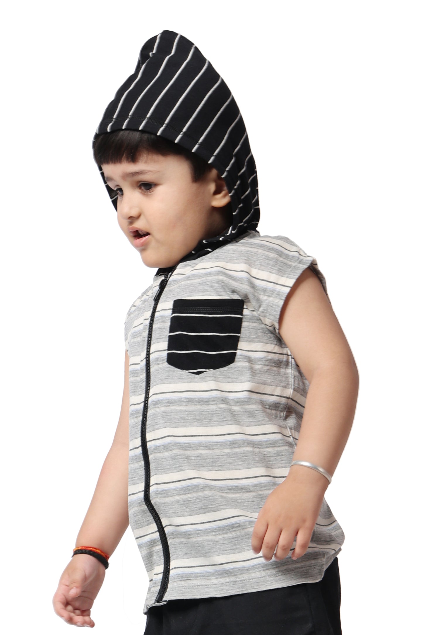 Zippy Sleeveless Hoodie