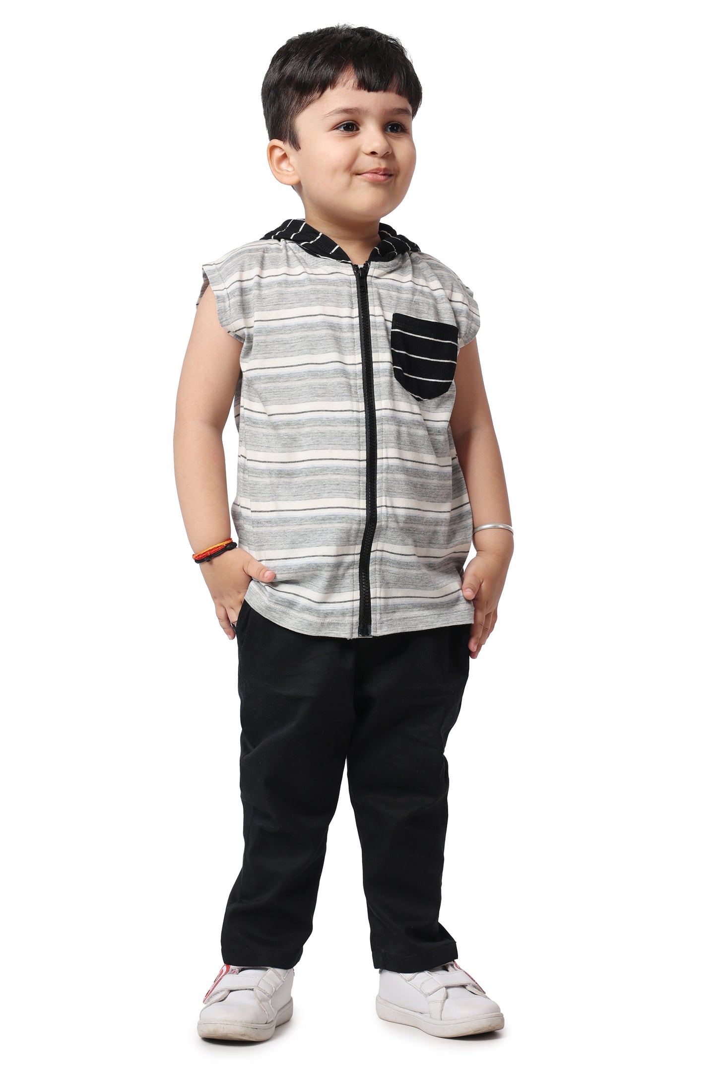 Zippy Sleeveless Hoodie