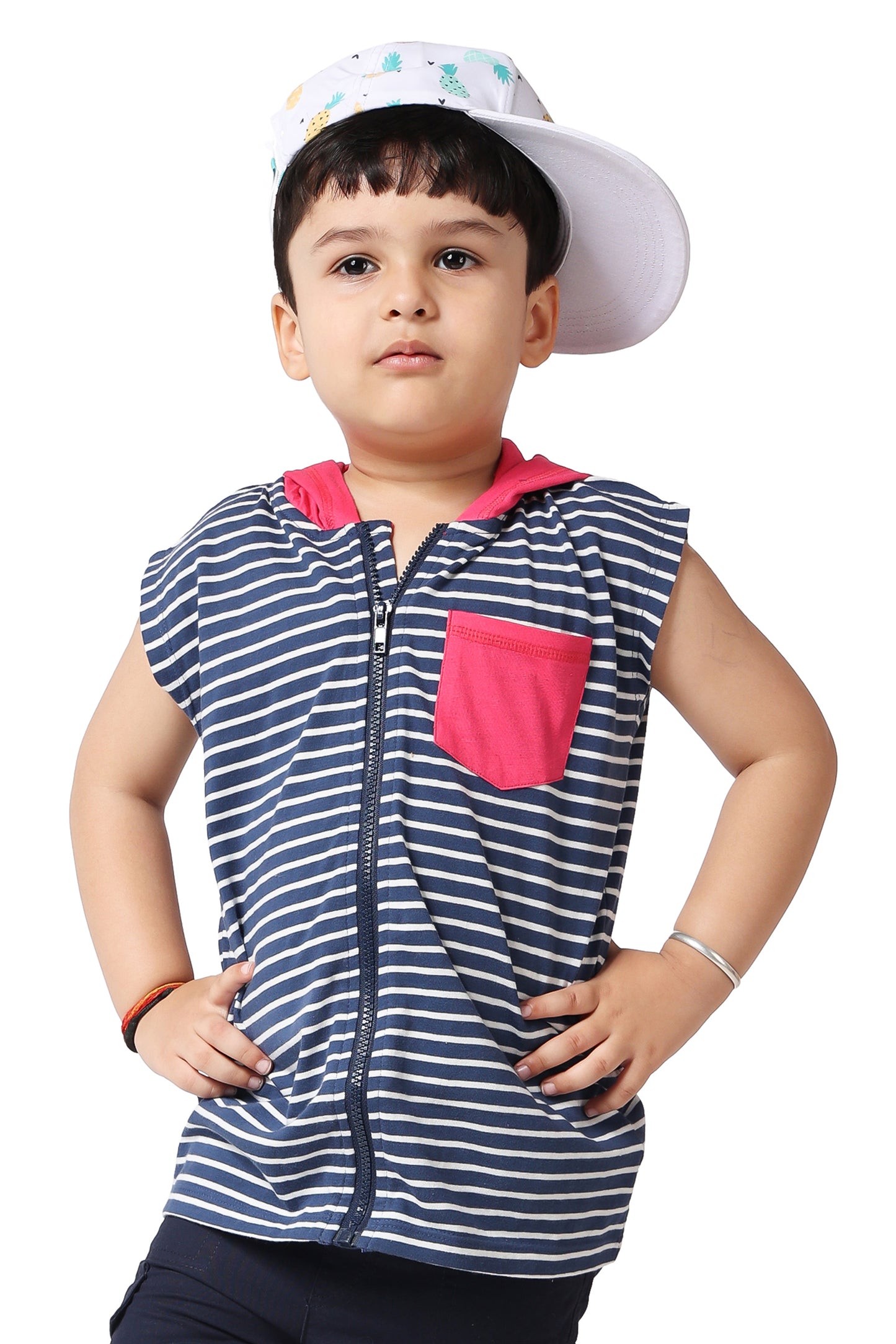 Zippy Sleeveless Hoodie