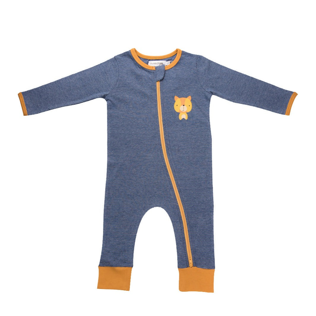 Two-way Zipper Romper
