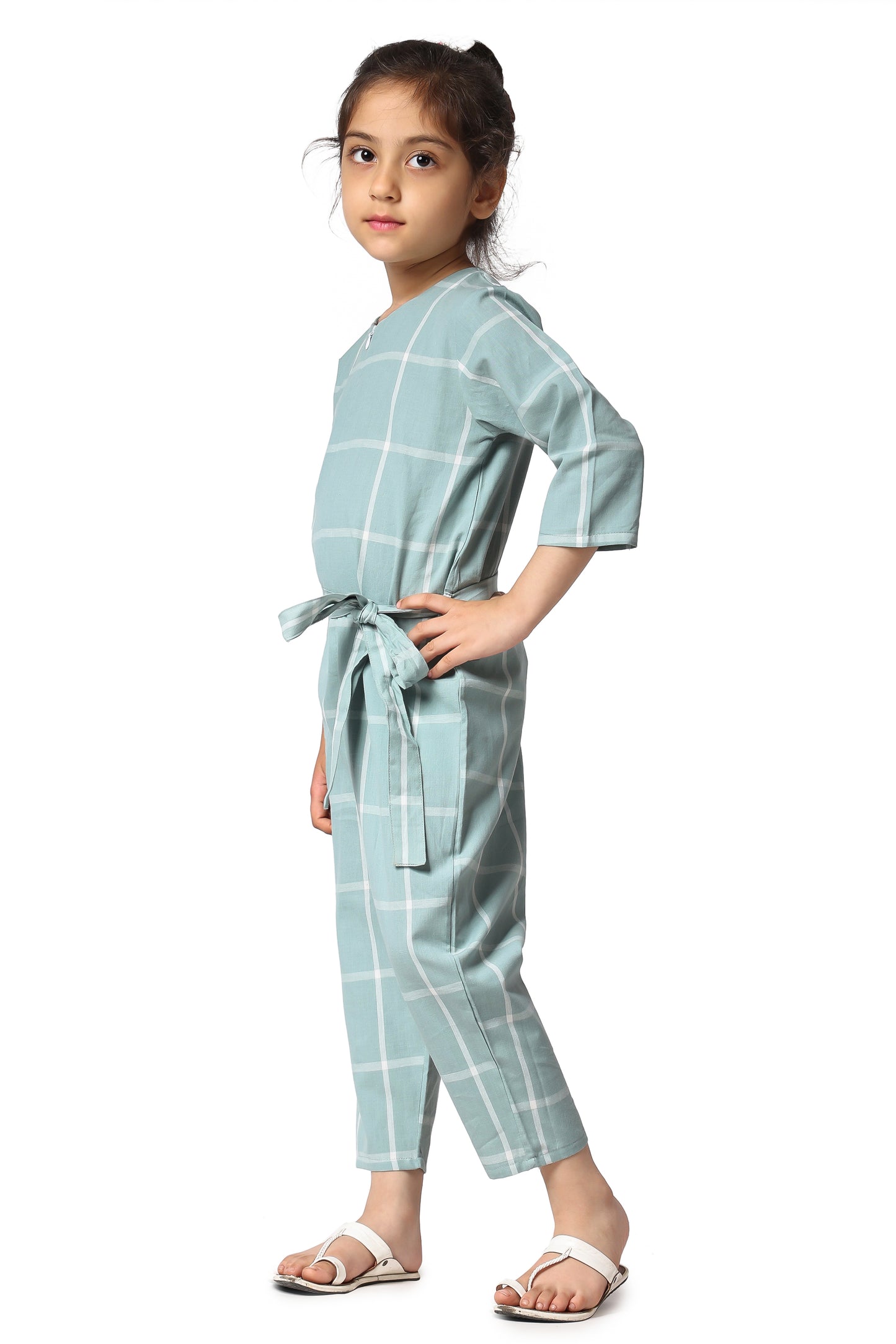 Belt Me Up Romper(GREEN)