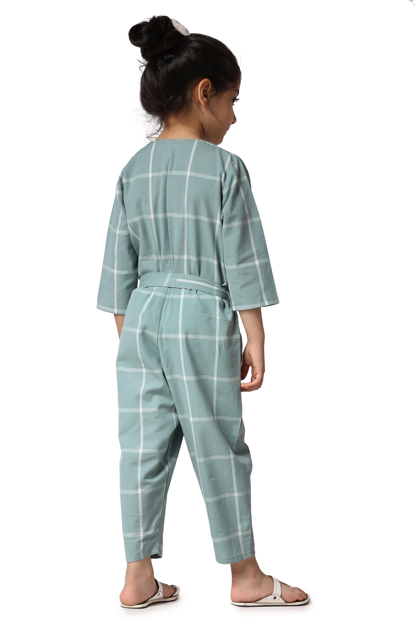 Belt Me Up Romper(GREEN)