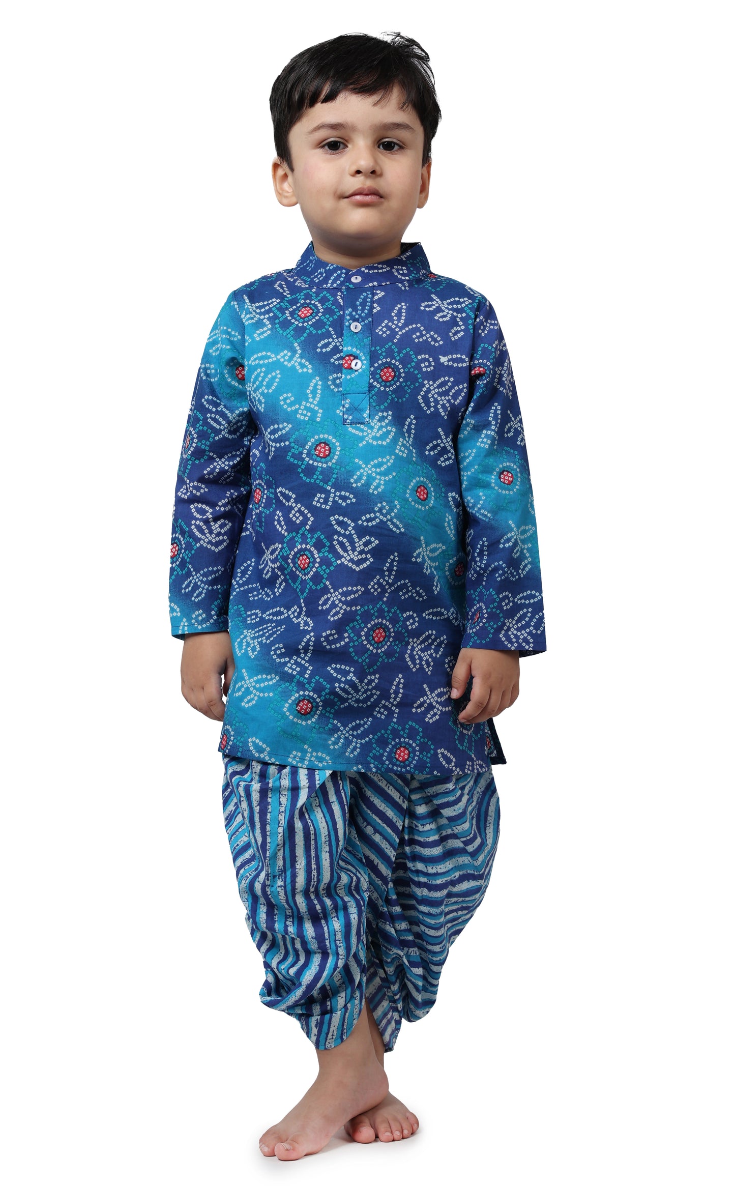 DHOTI KURTA (Blue All)