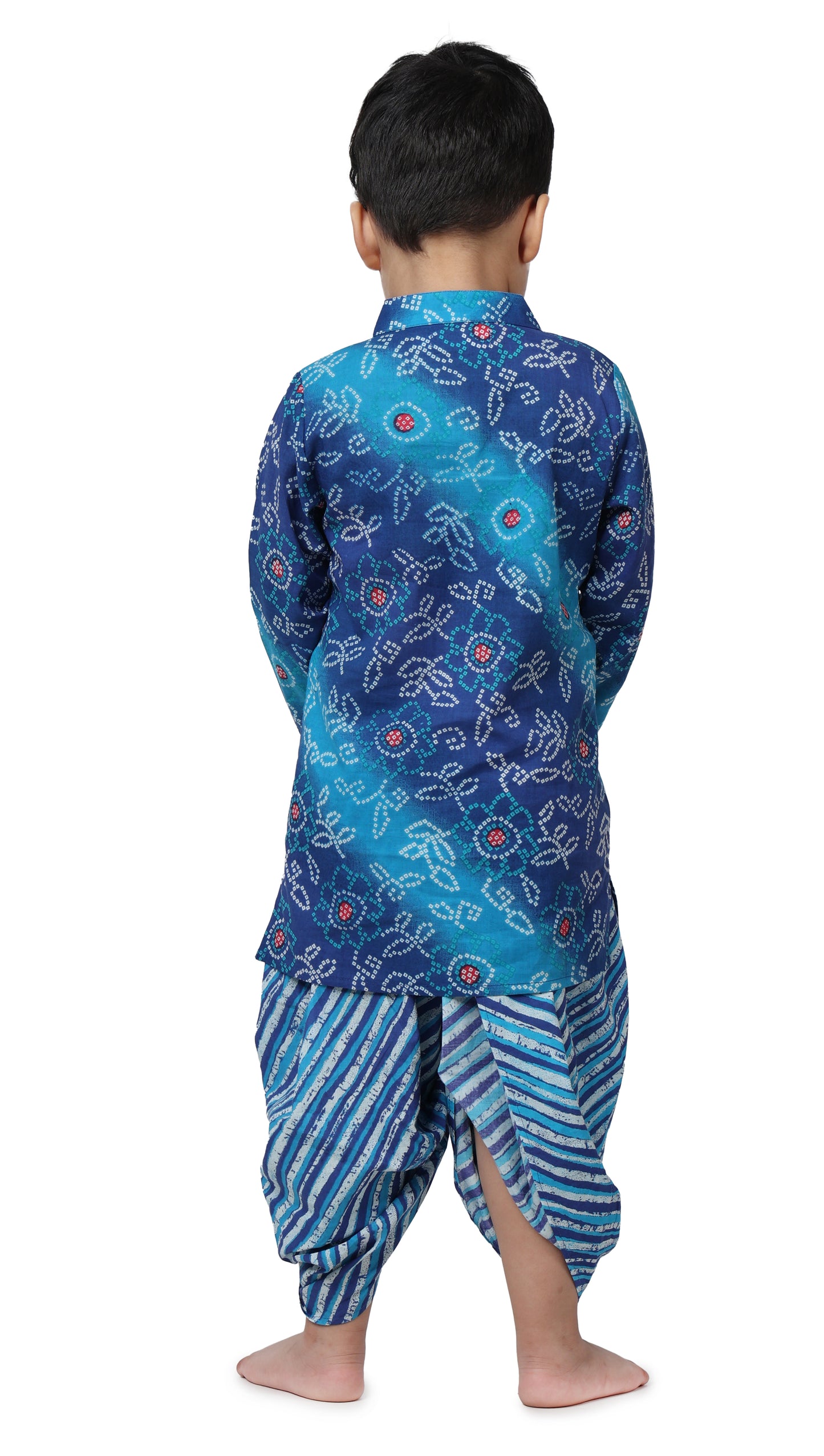 DHOTI KURTA (Blue All)