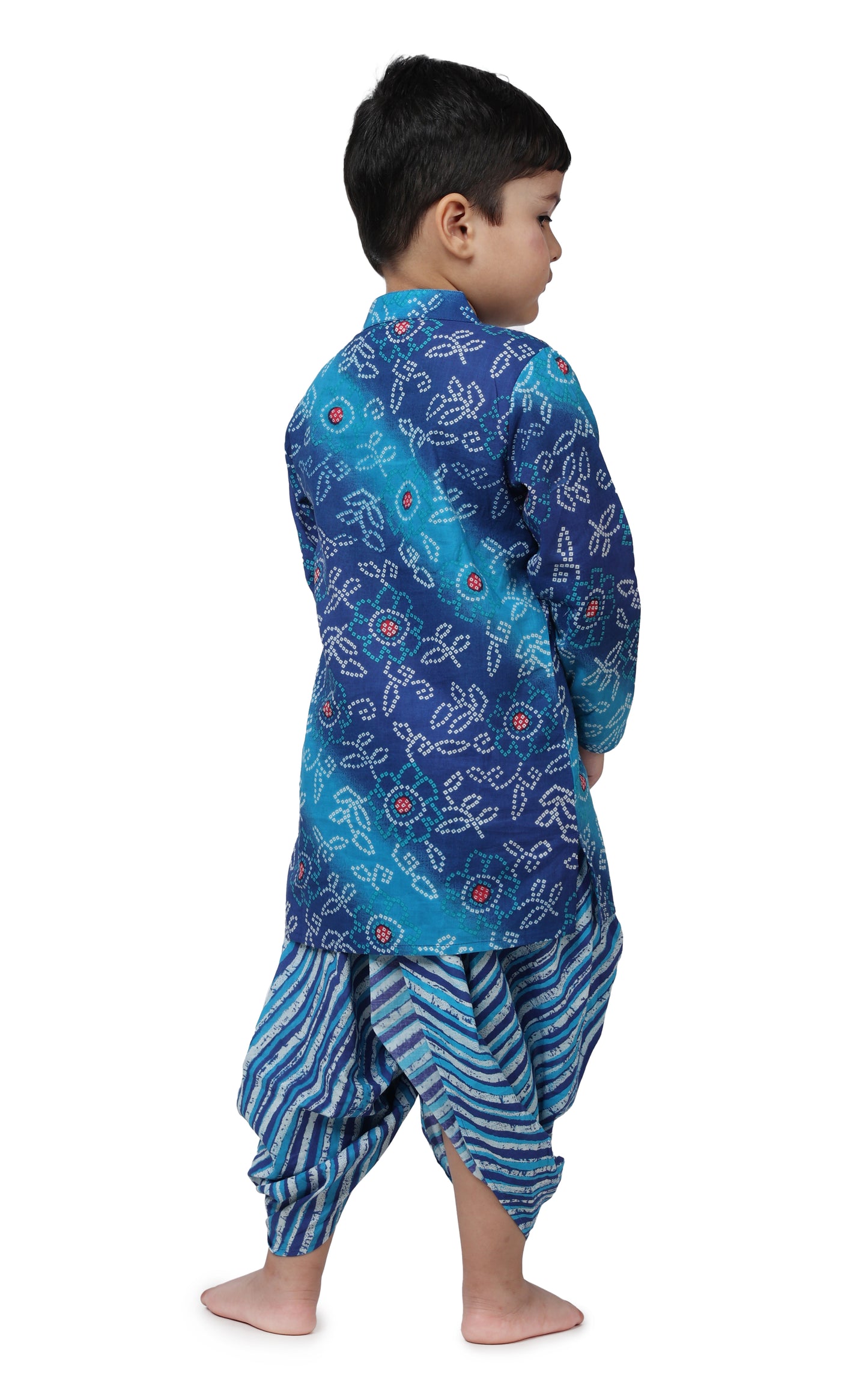 DHOTI KURTA (Blue All)